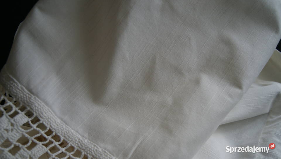 Zazdrostka shabby chic wstawka szydełkowa 2x Dobroszyce