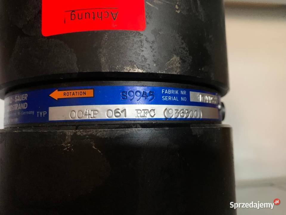 Sundstrand Sauer 004P 061 RFC Hydraulic Pump mazowieckie Warszawa
