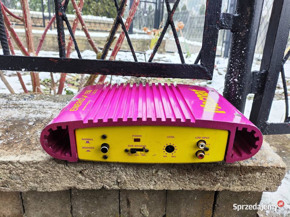 Wzmacniacz samochodowy 2 kanałowy Magnat ENERGY śląskie Niegowonice