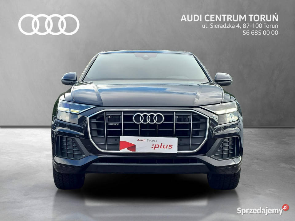 Audi Q8 LEDPneumatykaAlcantaraACCS bluetooth