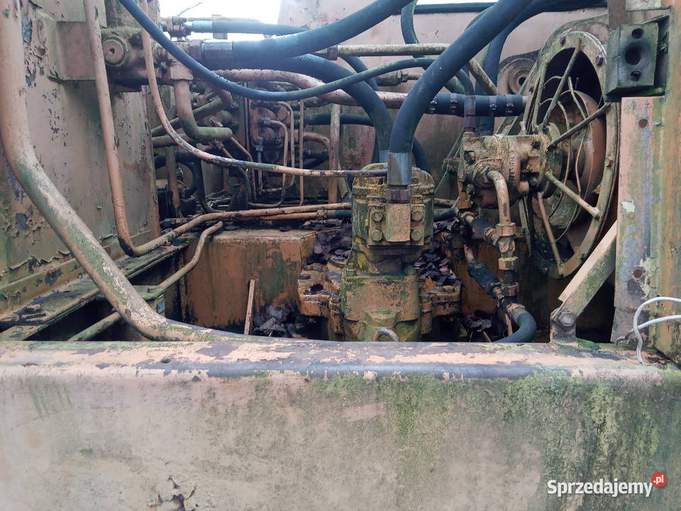 Koparka Warinski 611 szerokie gąsienice Rytele-Wszołki