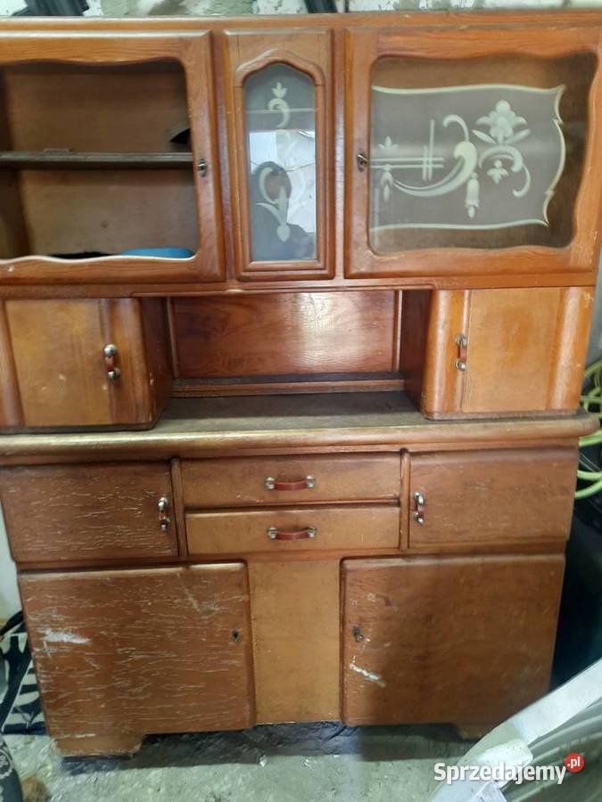 Kredens kuchenny retro 200cm Chełm