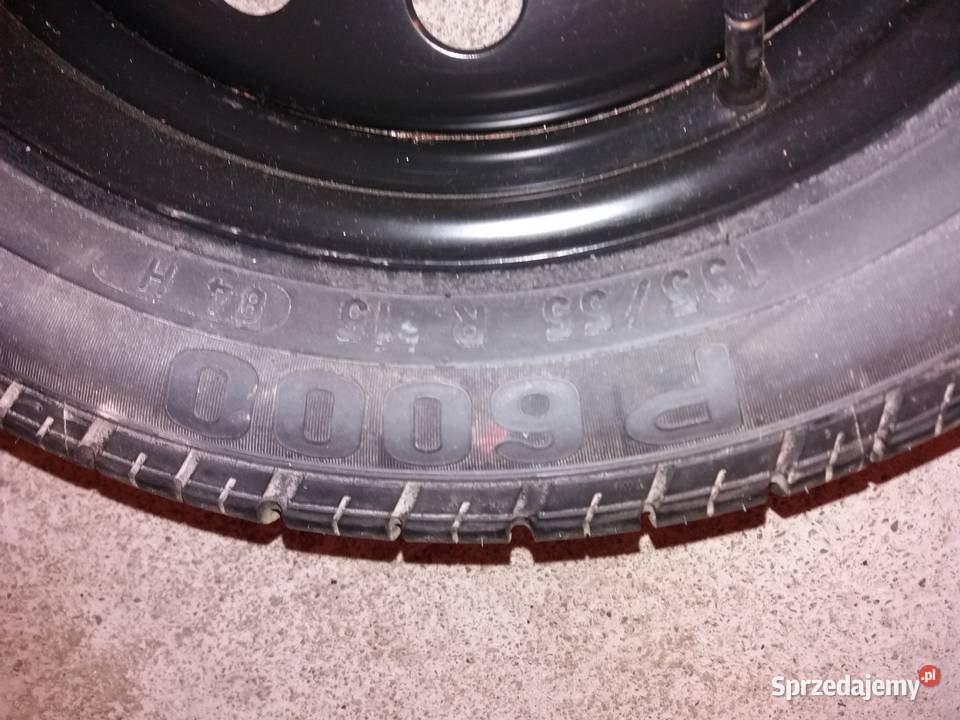 Felga stalowa 15opona Pirelli 6000 19555 Zapas z Ustrzyki Dolne
