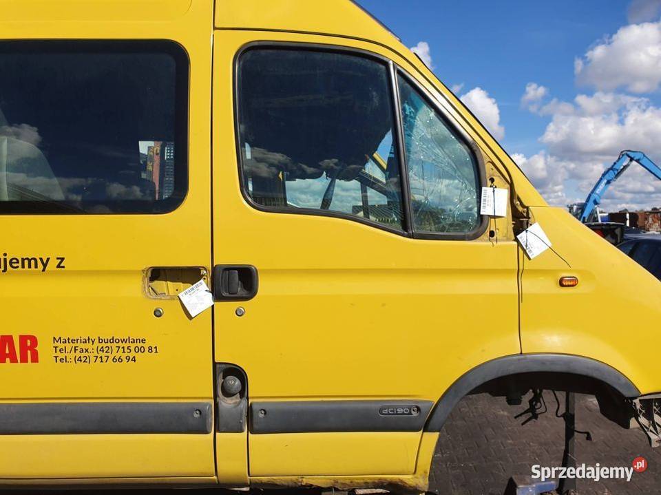 DRZWI PRAWE PRZÓD RENAULT MASTER II OV396 Lipno