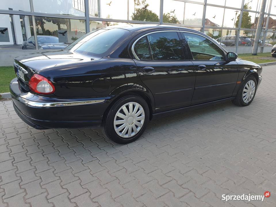 Jaguar XType 21 V6 Benzyna z LPG 2002r Skóry wielkopolskie Poznań