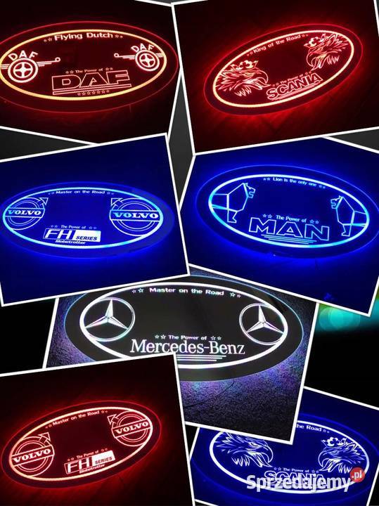 Lustro LED IVECO 24v TIR podświetlane świecące Kobierno sprzedam