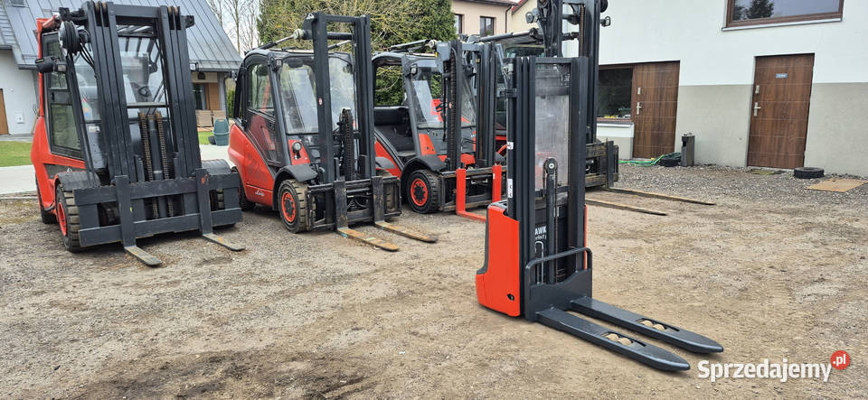 Elektryczny Paleciak Linde L10 2015 Triplex 445 Linde Małkinia Górna sprzedam