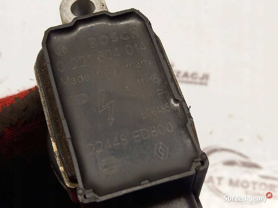 QASHQAI 16 HR16 HR16DE 114 cewki zapłonowe osobowe Układ elektryczny silnika