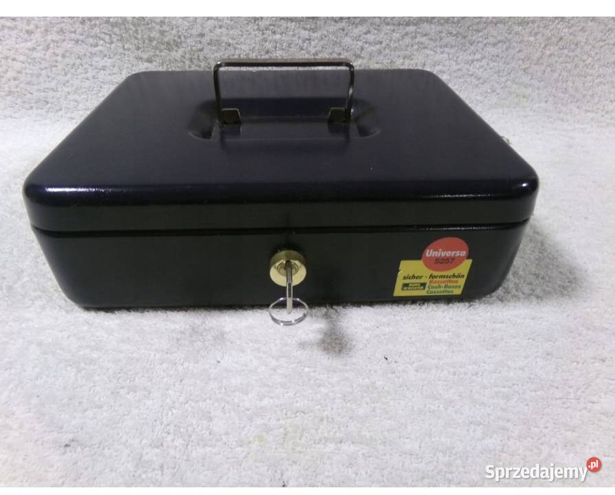 Metalowa kasetka sejf DDR Grupa