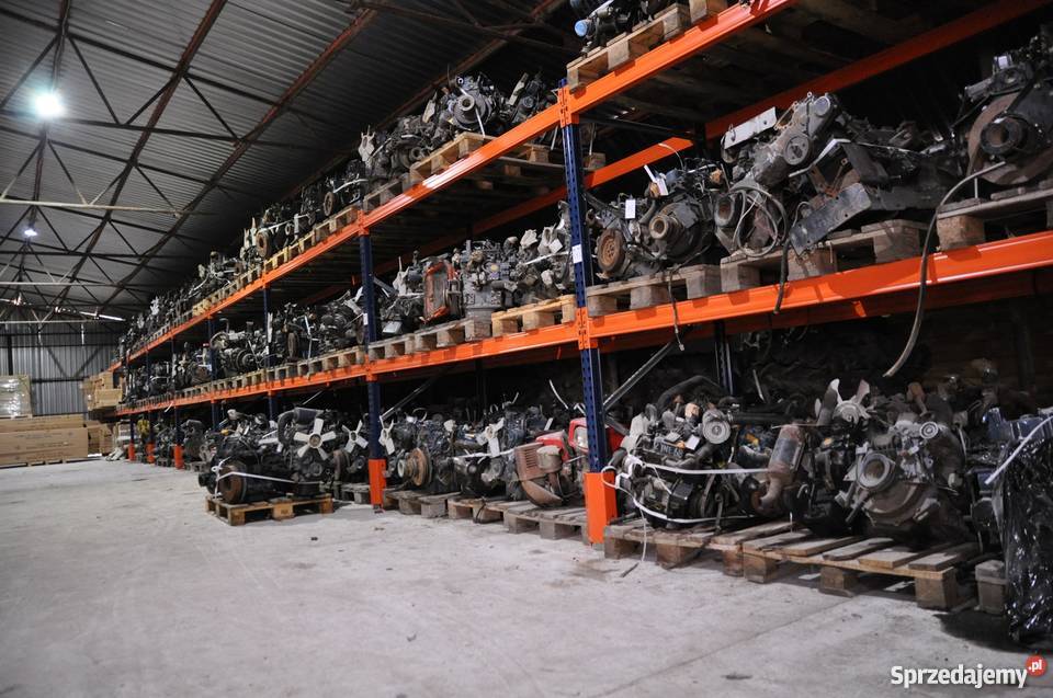 Silnik Mitsubishi 4SQ sprawny 4 cylindry 40 29kW nieuszkodzony Małuszyn