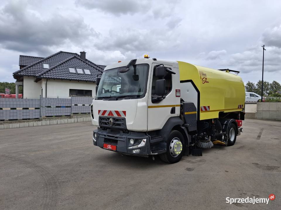 Renault D16 Midlum Zamiatarka SEMAT Zoeller FAUN pomorskie