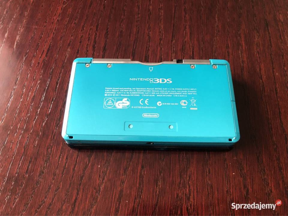 Nintendo 3DS in shops Aqua Blue