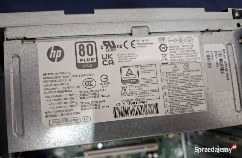 Komputer HP EliteDesk G3 MT Win 11pro i77700K