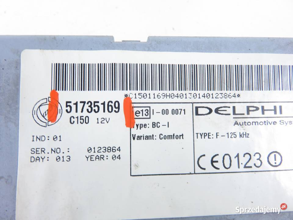 BSI FIAT PUNTO II 12 51735169 osobowe sprzedam