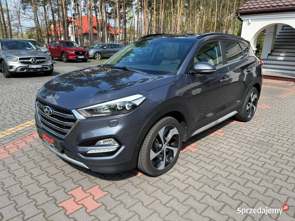 Hyundai Tucson 17 CRDI 141 LEDy Skóry czujnik martwego pola mazowieckie sprzedam