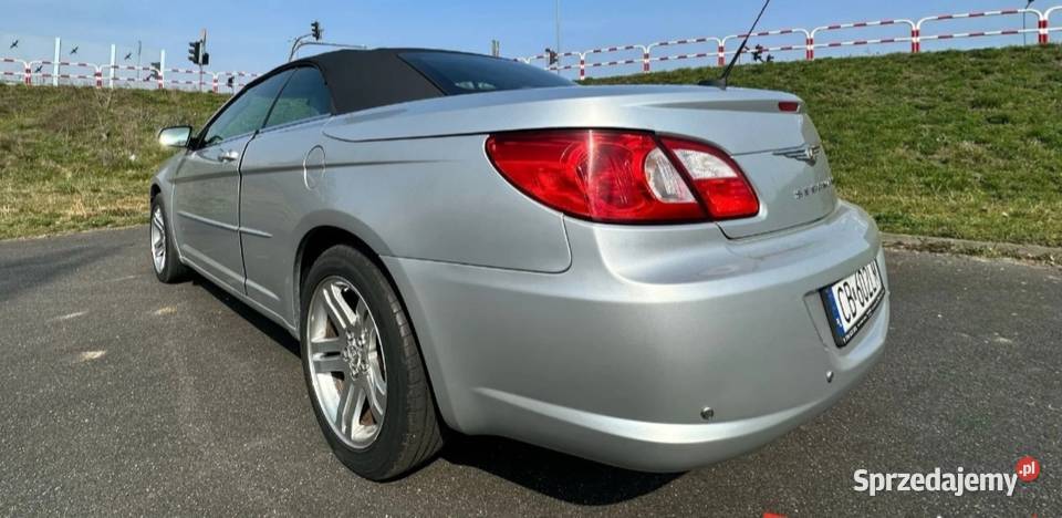 Sebring Cabrio 24 b LPG 108 super stan ZAMIANA ASR (kontrola trakcji) Mosina