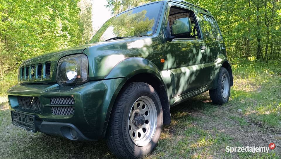 Suzuki jimny 13 benz 85 80 kilometrów Napędy 1328cm3 Łuków
