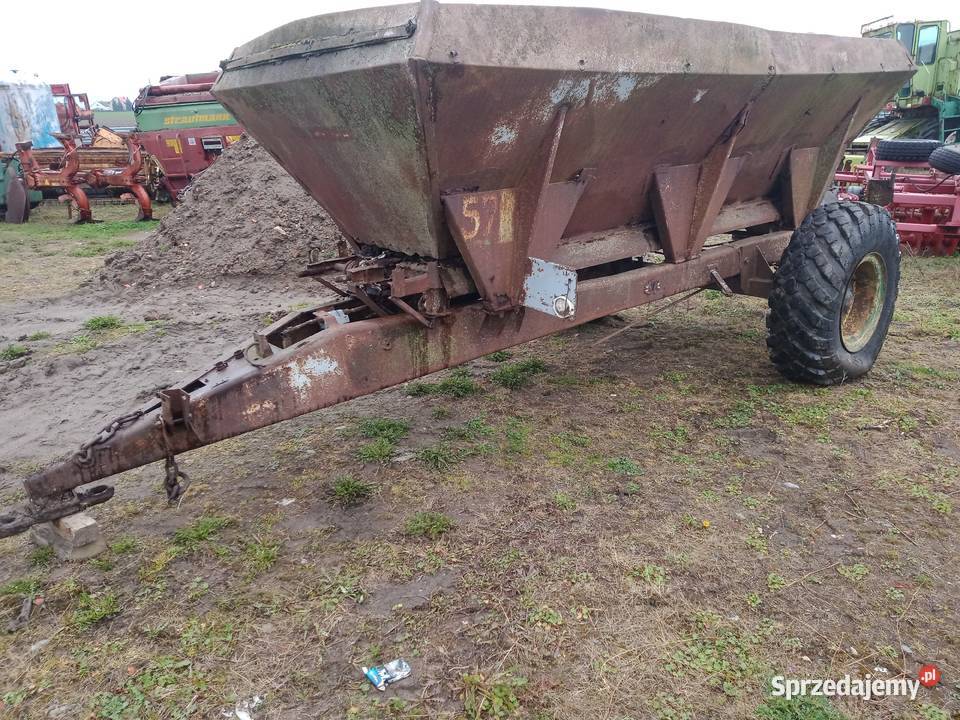 rozsiewacz wapna piast rcw duży 57 ton kujawsko-pomorskie Probostwo Górne