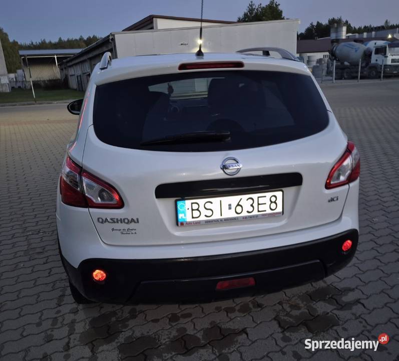 Nissan qashqai 2013 biały