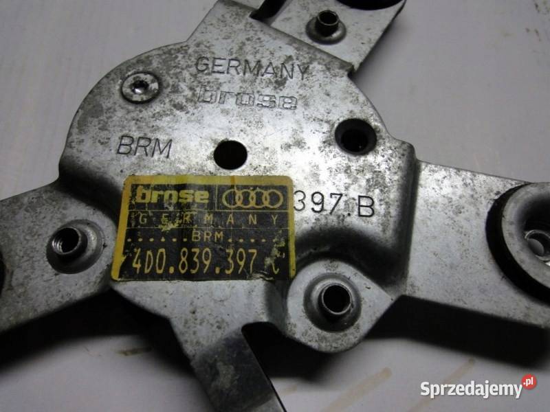 AUDI A8 D2 MECHANIZM PODNOSNIK SZYBY PRZOD TYL Przemęt sprzedam