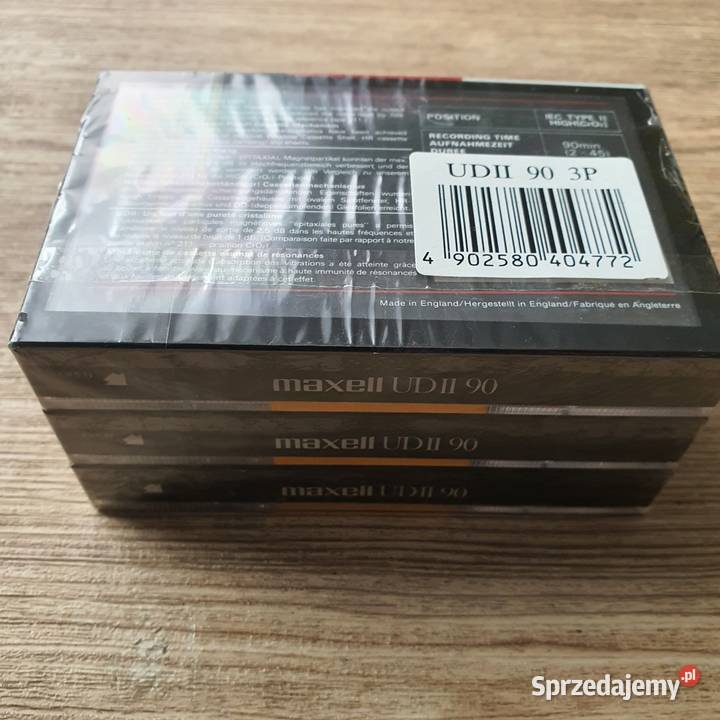 Maxell UD 90 kasety magnetofonowe Płyty i kasety Nowa Sól