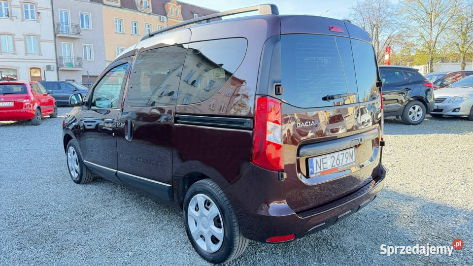 Dacia Dokker Benzyna Zarejestrowany Ubezpieczony