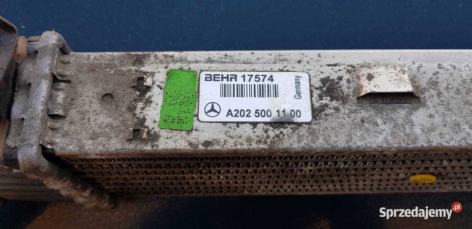 Mercedes W202 chłodnica powietrza Gorzów Wielkopolski