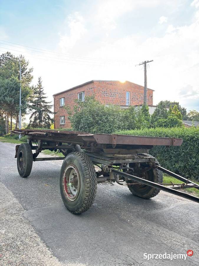 Przyczepa thk5 zarejestrowany wywrotka