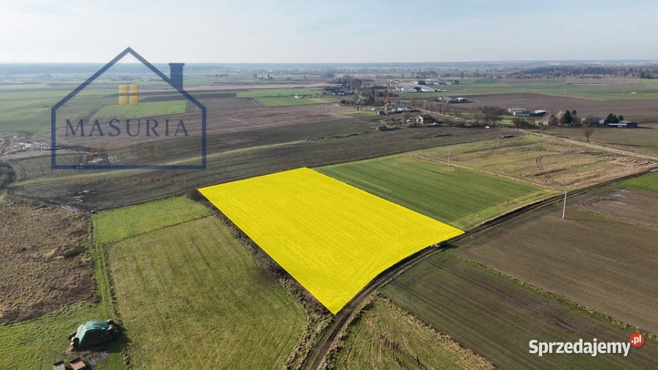 Pięknie położone działki w miejscowości Gromoty
