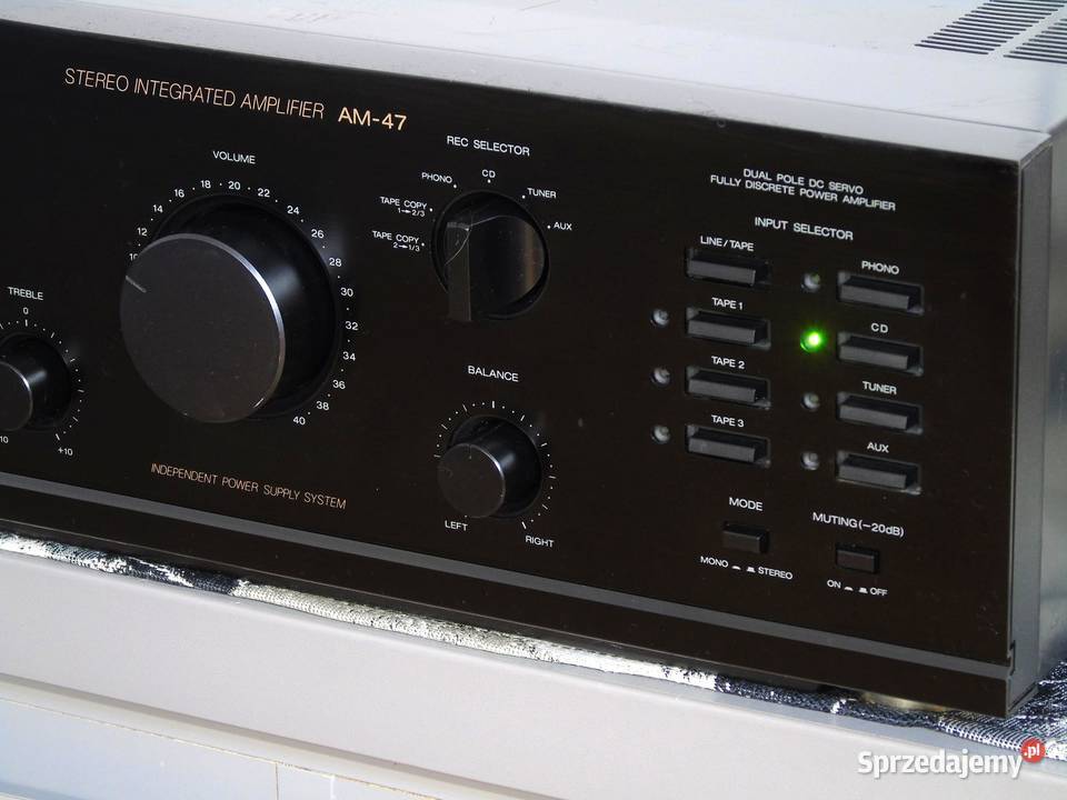 Świetny wzmacniacz Akai AM47 sprawny i mocny 2x Jasło