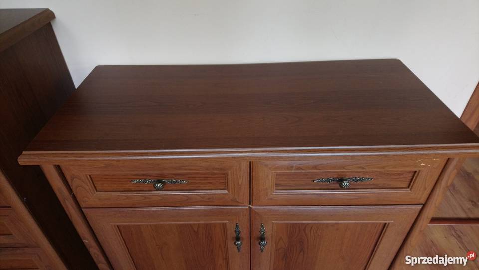 KENT Black Red White komoda witryna szafka 3 świętokrzyskie