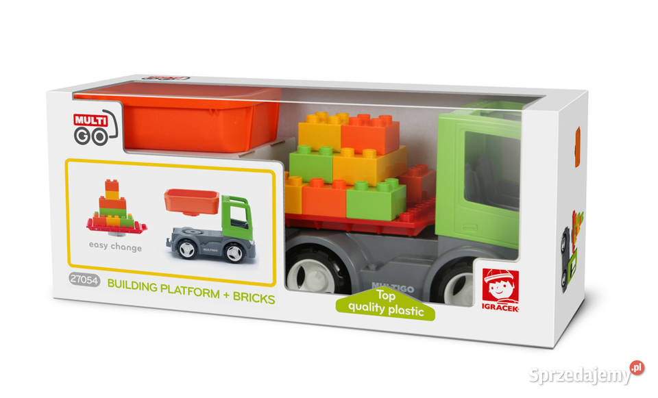 Igracek MultiGo laweta z klockami podlaskie