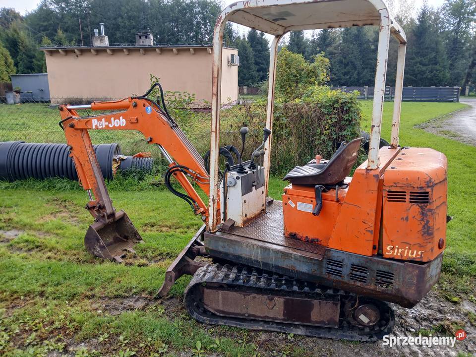 Minikoparka peljob Maszyny budowlane podkarpackie