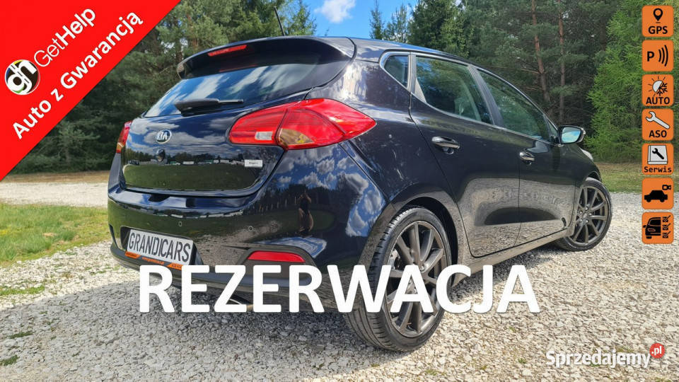 Kia Ceed 16 GDi 135 Bogate Wyposażenie Serwis do wielofunkcyjna kierownica Kia Chmielnik sprzedam