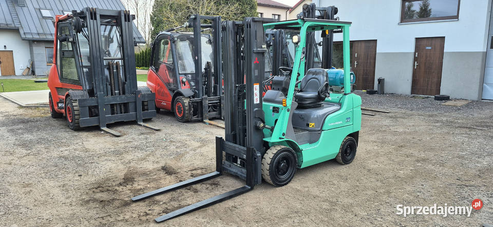 Wózek Widłowy MITSUBISHI FG20 Triplex 470m 3970 Wózki widłowe Małkinia Górna