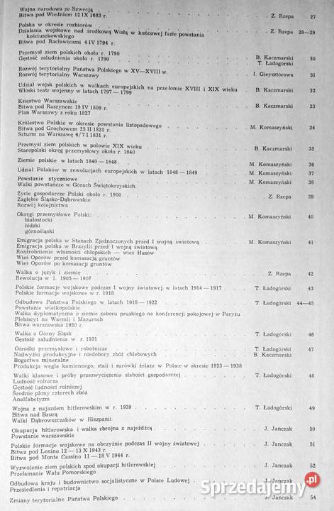 Atlas historyczny Polski W Czapliński T Rok wydania 1979 Chełm sprzedam