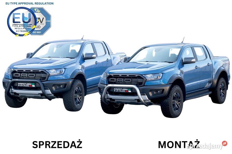 Orurowanie Przednie Inox z Homologacją 76mm Do