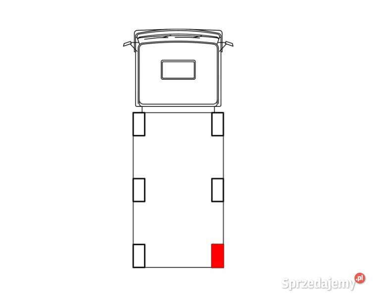 Słupek Blueline 600 mm IL tył prawy Przysieka Polska