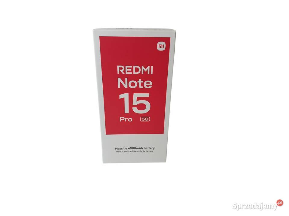 Smartfon Redmi Note 15 Pro 5G 8256GB