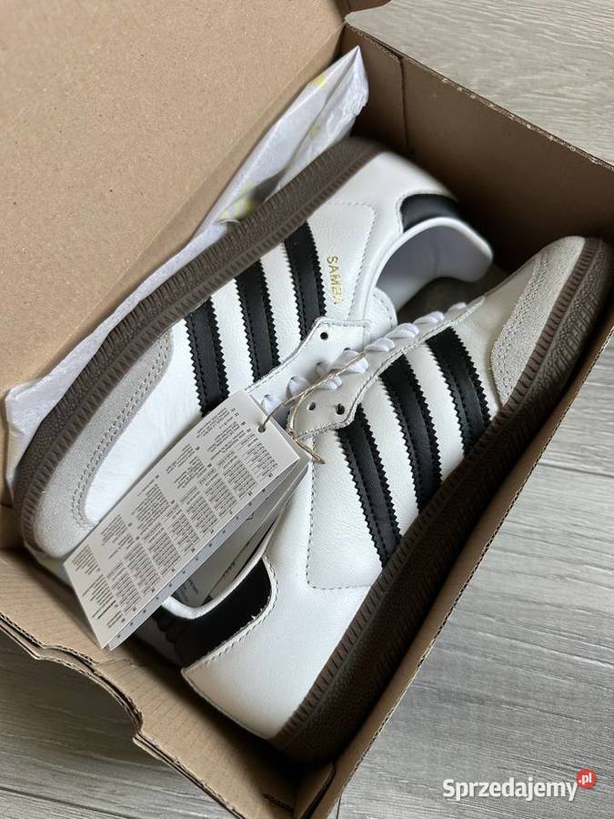 Adidas Samba OG B75806 White Black r 36 23 nowe Moda i Styl Wrocław sprzedam