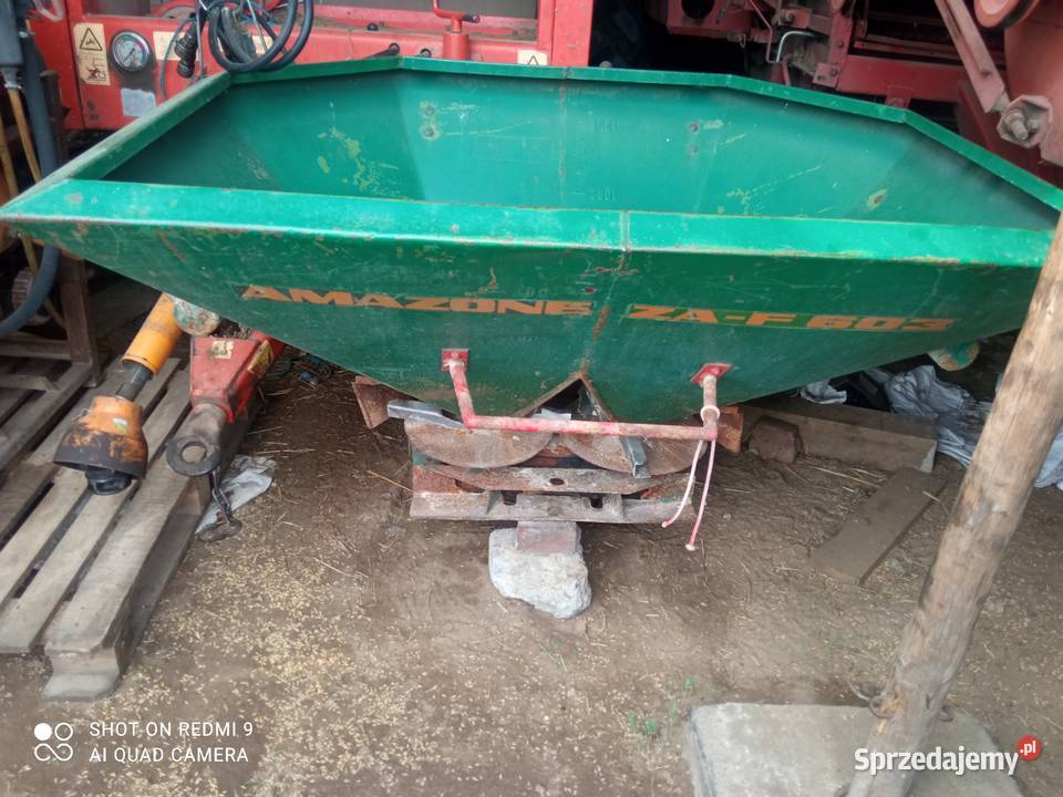 Rozsiewacz Amazone ZAF 603 Rozsiewacze nawozów Żytniów