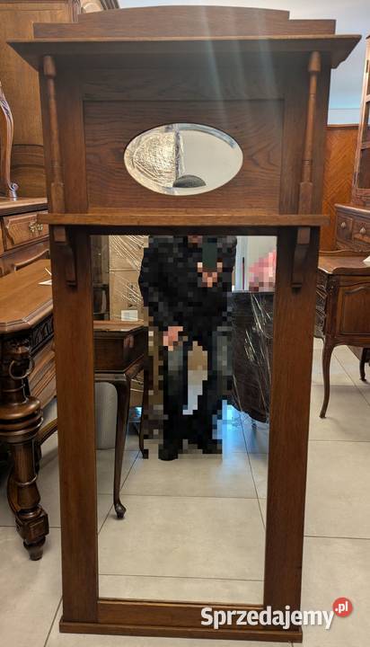 ładne dębowe lustro secesyjnesklep Dąbrowa Dąbrowa Górnicza