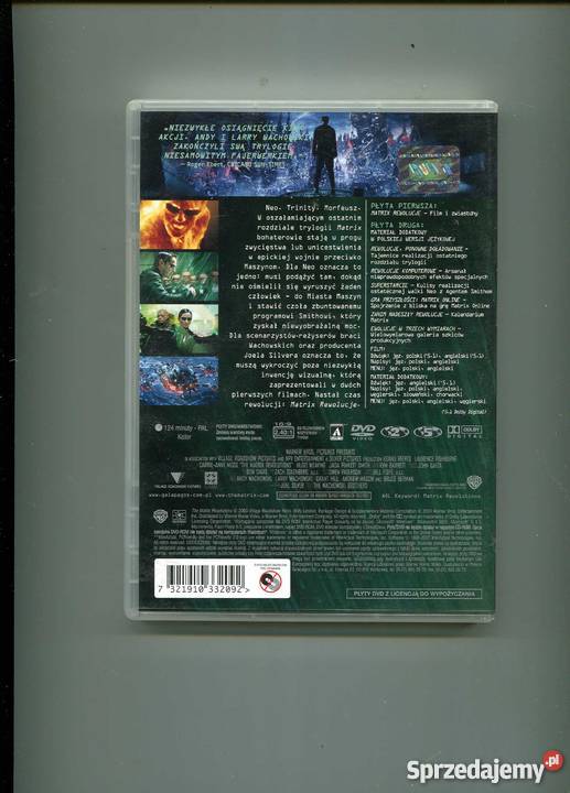 Matrix Rewolucje Licencja do wypożyczania zachodniopomorskie Szczecin