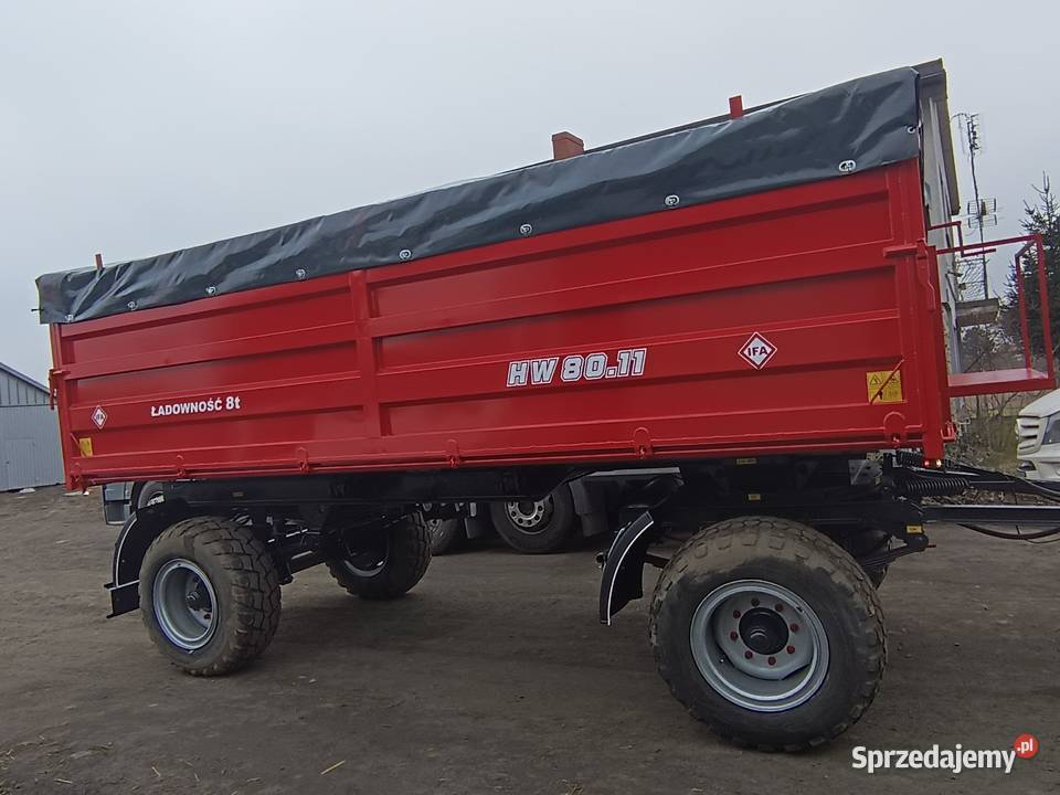 Przyczepa rolnicza IFA HW 80 Grodzisk Wielkopolski