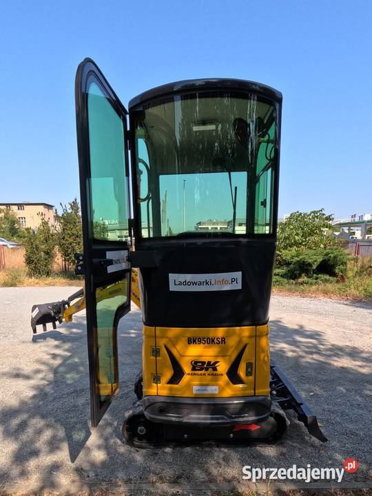 MINIKOPARKA Berger Kraus BK950KSR kabina Silnik Zielona Góra