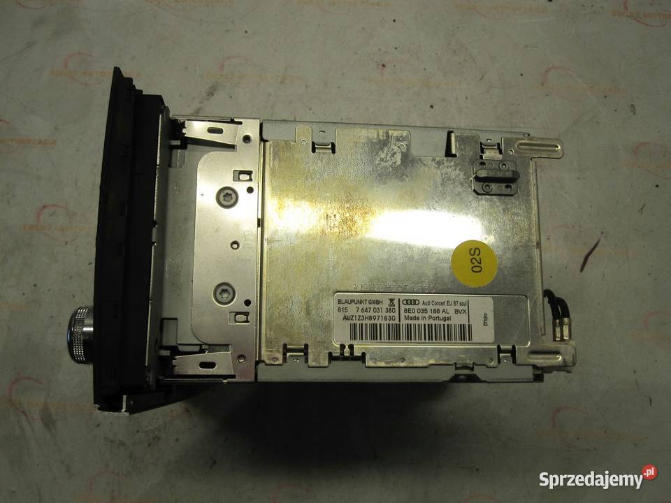 AUDI A4 B7 SLINE 08r radio CD 8E0035186AL