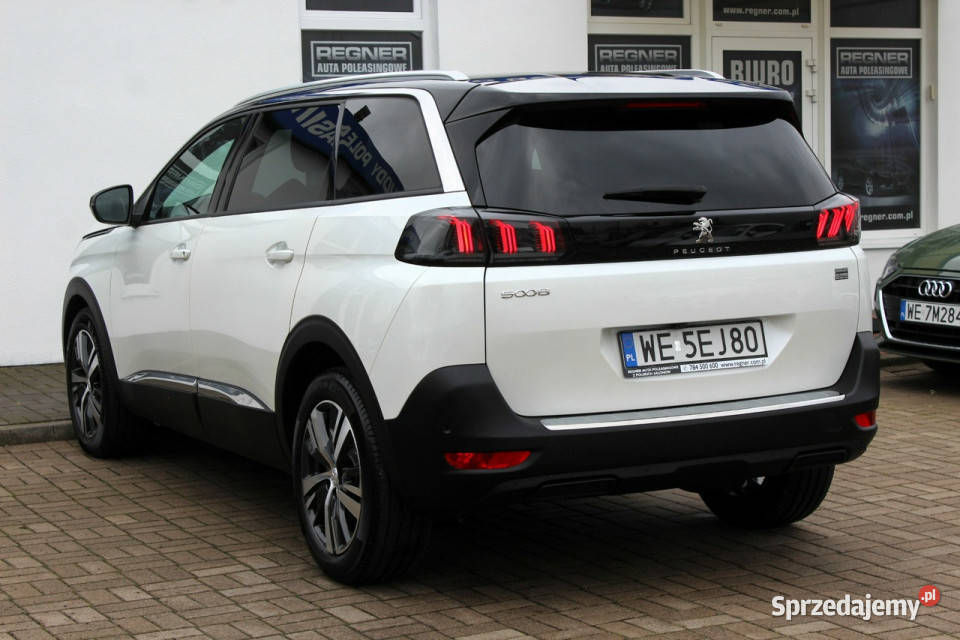 Peugeot 5008 7osobowy SalonPL FV23 Kamery LED łopatki zmiany biegów Sokołów