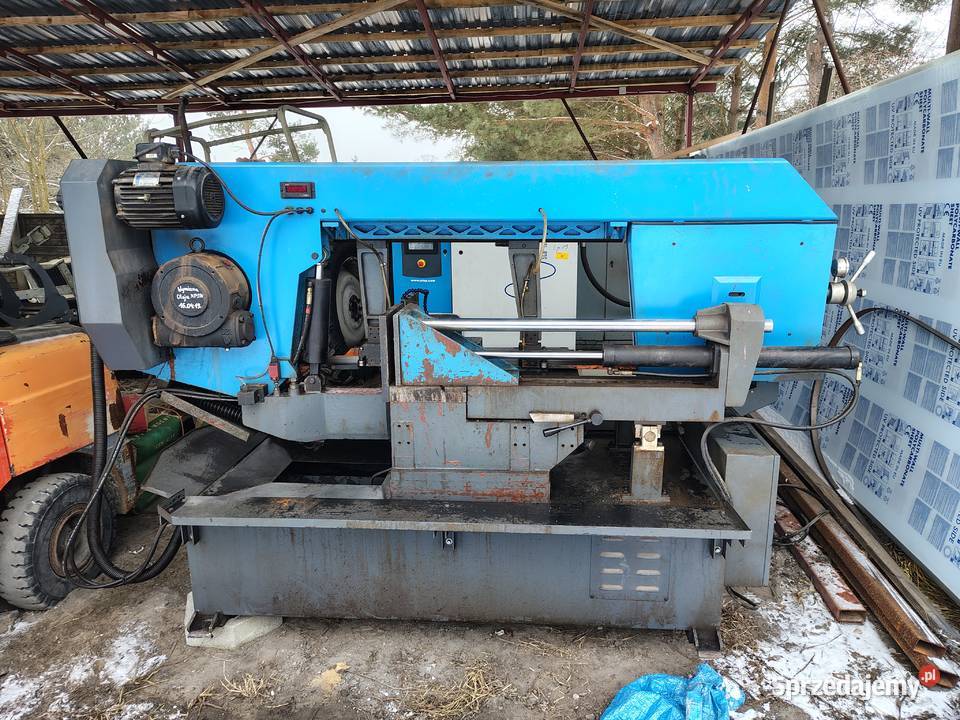 Półautomatyczna hydrauliczna przecinarka taśmowa Łódź