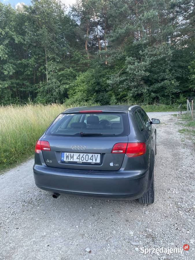 Audi a3 8p sport back 16 benzyna klimatronik 220 Busko-Zdrój