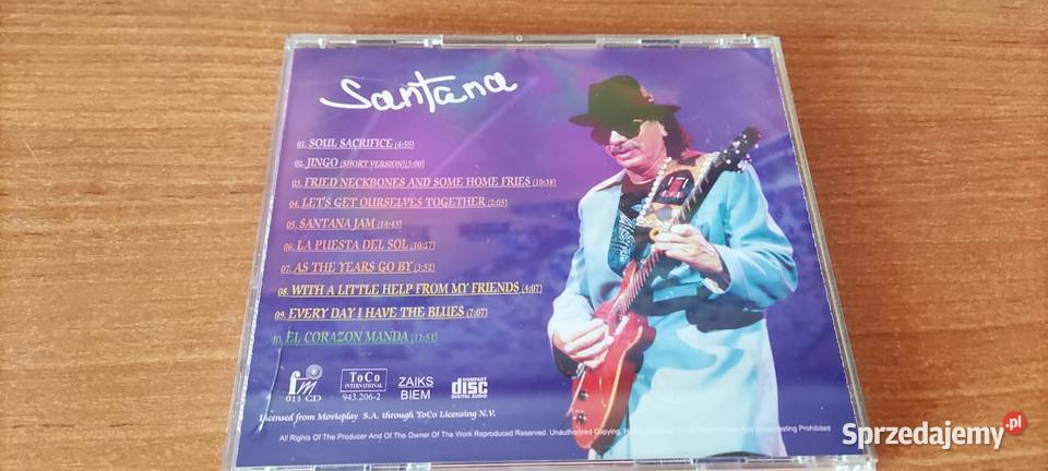 carlos santana the best of Gliwice